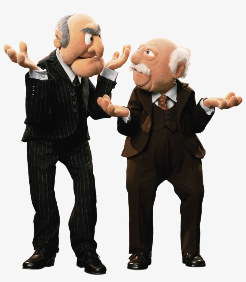 Download - Statler And Waldorf, transparent png #1509085