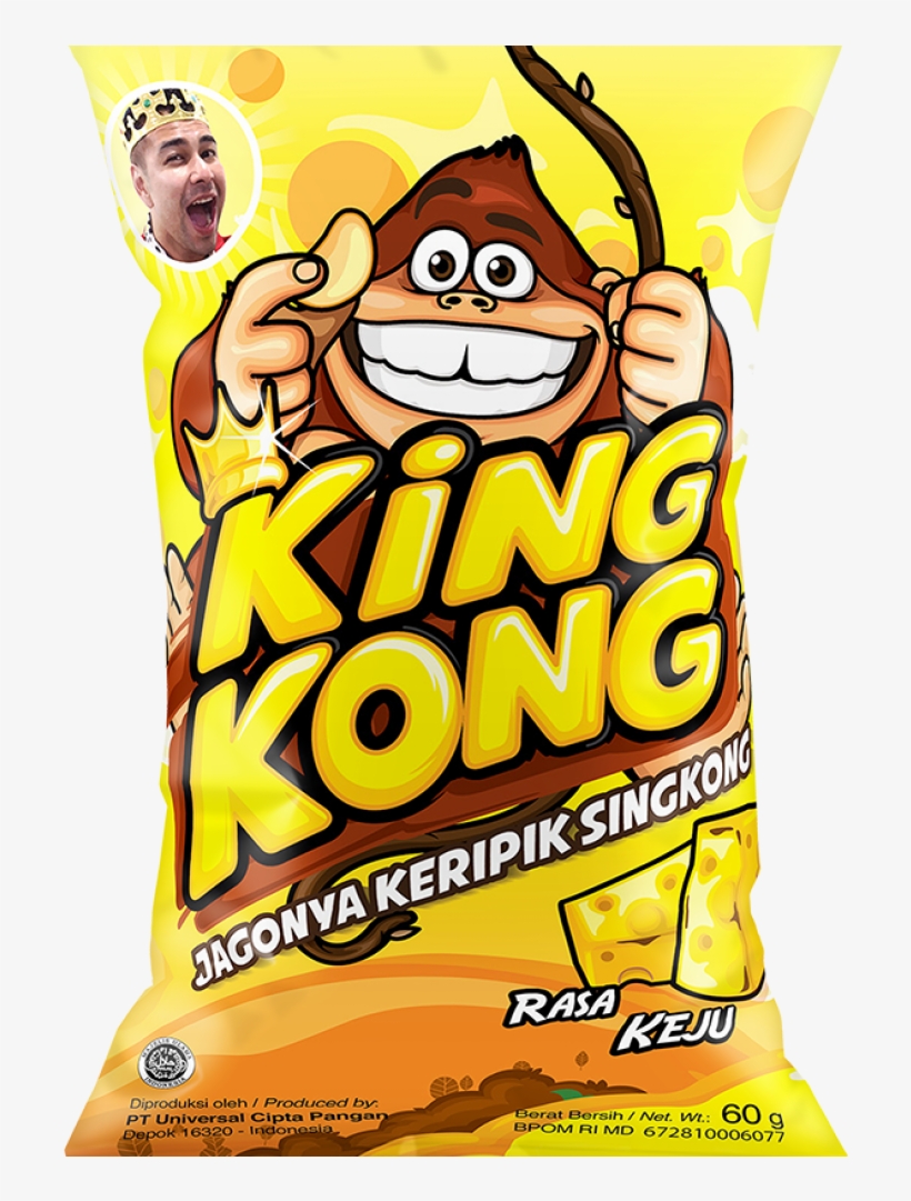 Download King Kong Cassava Chips Cheese Flavour é‡'å‰› è–¯ ç‰‡ Png Image With No Background Pngkey Com