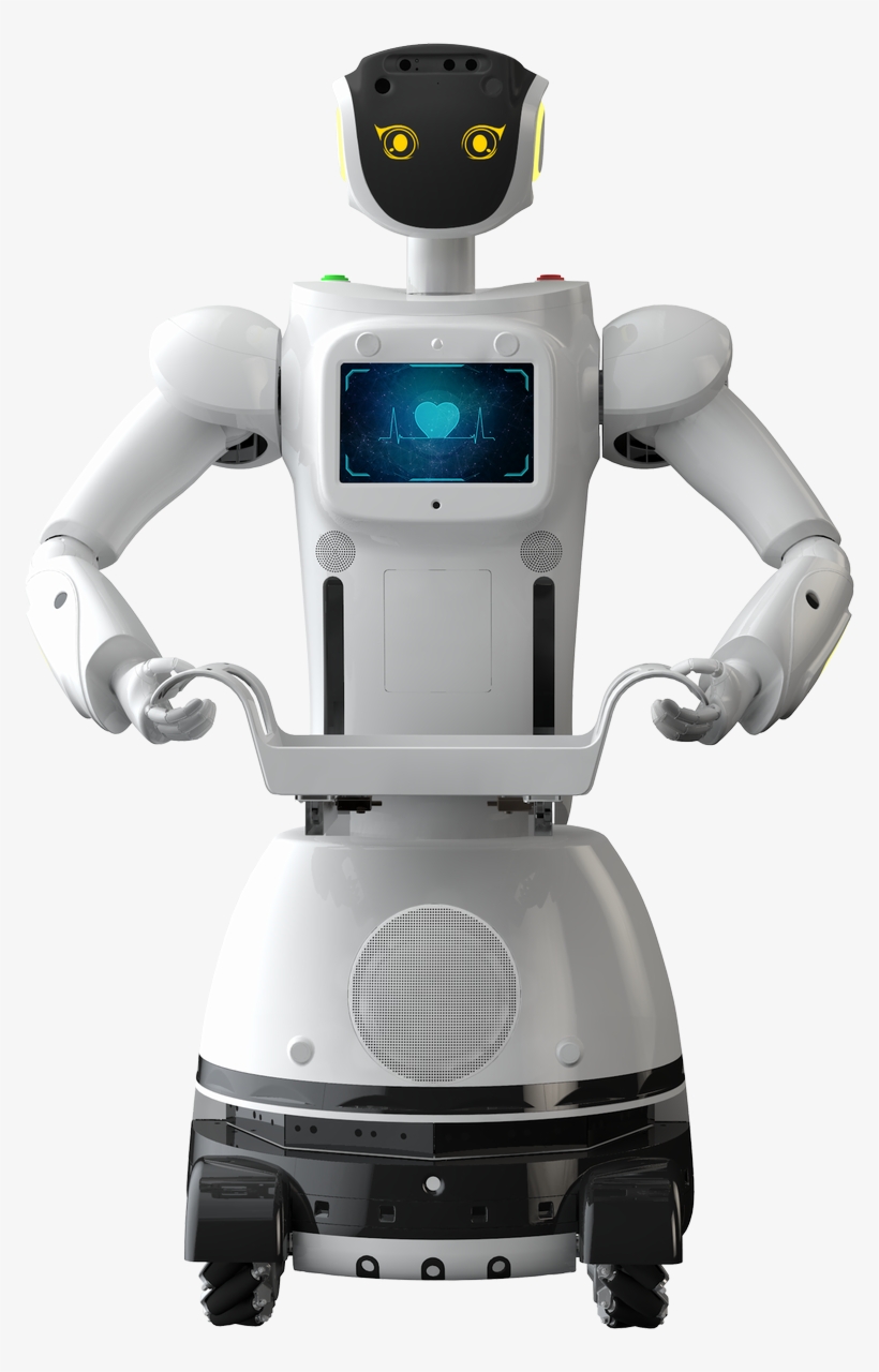 Sanbot King Kong Can It's New Add On Tray Can Hold - Sanbot Max, transparent png #1509280