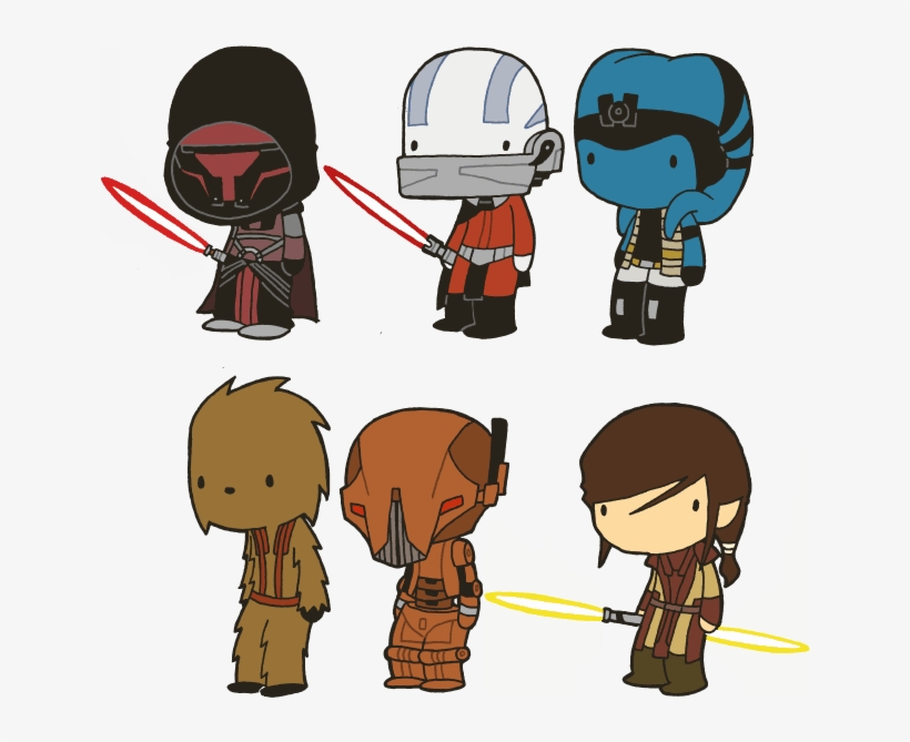 The - Lil Star Wars Characters, transparent png #1509391