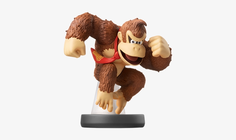 Donkey Kong - Donkey Kong Smash Bros Amiibo, transparent png #1509480