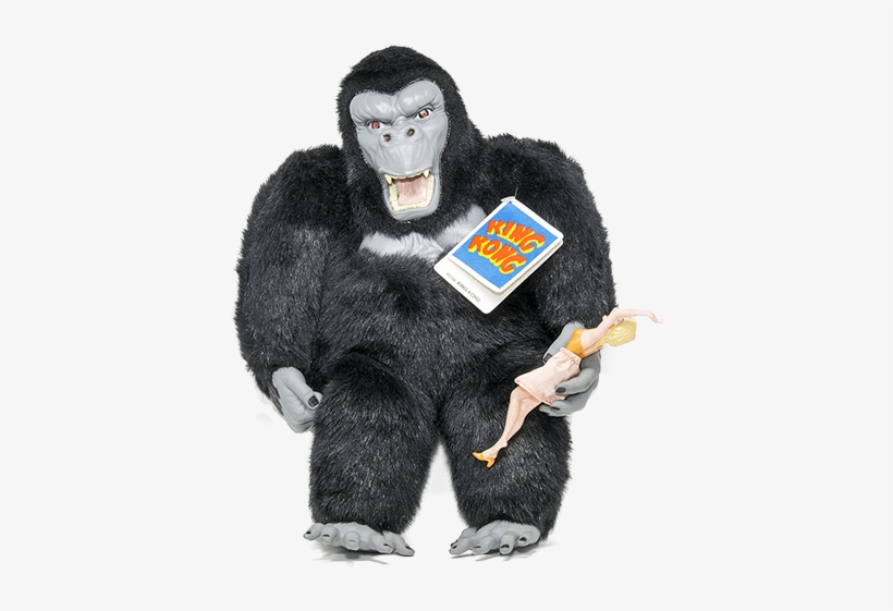 Kong Plush With Ann Figure From Hamilton Gifts Ltd - King Kong Ann Toy, transparent png #1509605