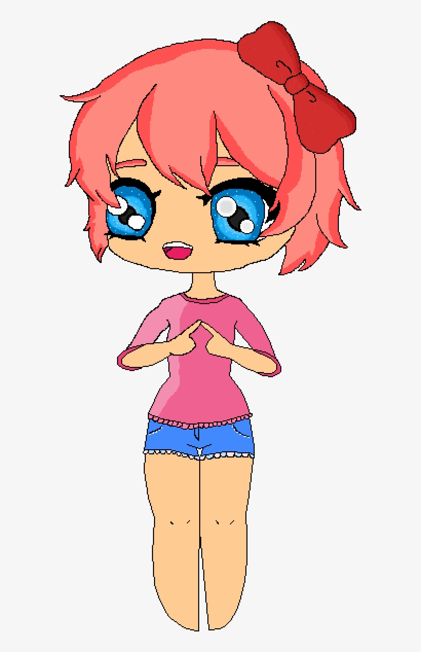 Sayori - Download, transparent png #1509764