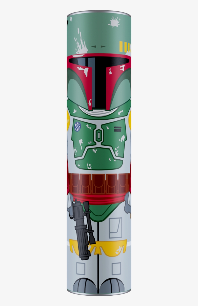 Boba Fett Star Wars Mimopowertube 2600mah Portable - Boba Fett Mpt2 2600mah, transparent png #1509897