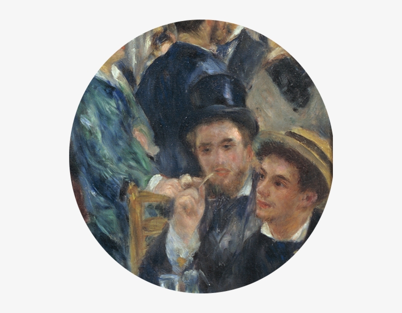 Permalink - Renoir Ballo Al Moulin De La Galette, transparent png #1509921
