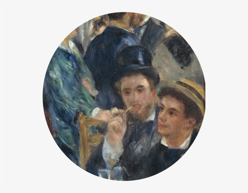 Permalink - Renoir Ballo Al Moulin De La Galette, transparent png #1509921