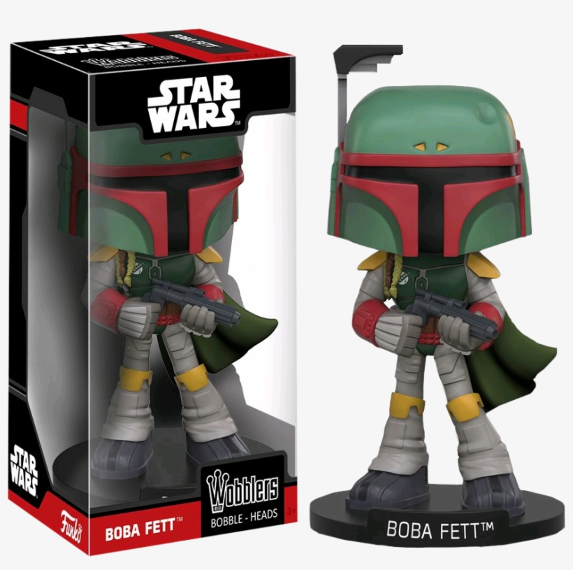 Funko Wobblers Star Wars - Boba Fett Funko, transparent png #1509962