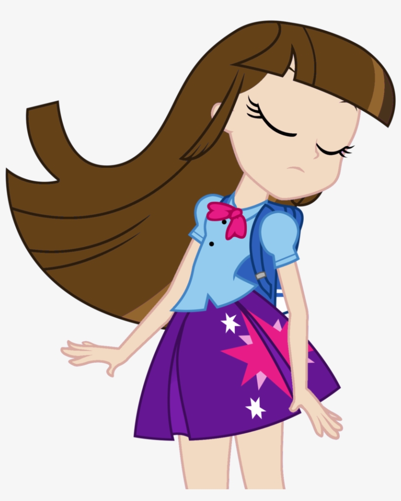 Vector Edits - Equestria Girls Twilight Sparkle Naked, transparent png #1509965