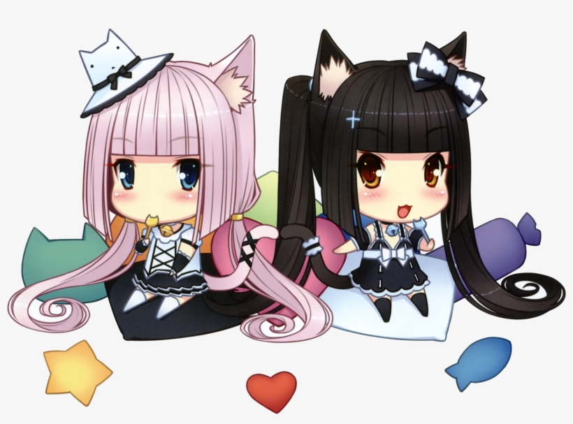 Vanilla And Chocolate Anime Transparent PNG  1182x1500  Free Download on  NicePNG