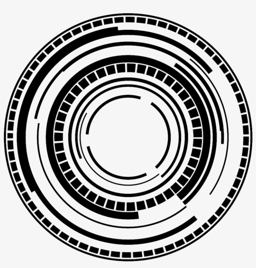 Black Transparent Hud Circle By Ximares On Deviantart - Missouri Pacific Lines Logo, transparent png #1510152