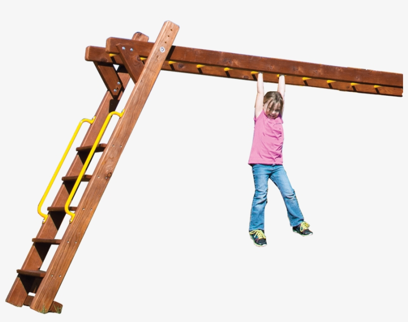 Woodplay Monkey Bars, transparent png #1510195