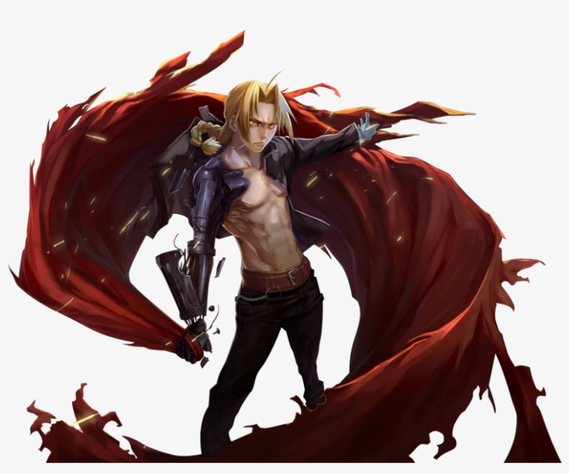 "i Will Teach You Not To Call Me A Kid Anymore " "i - Edward Elric Render, transparent png #1510824