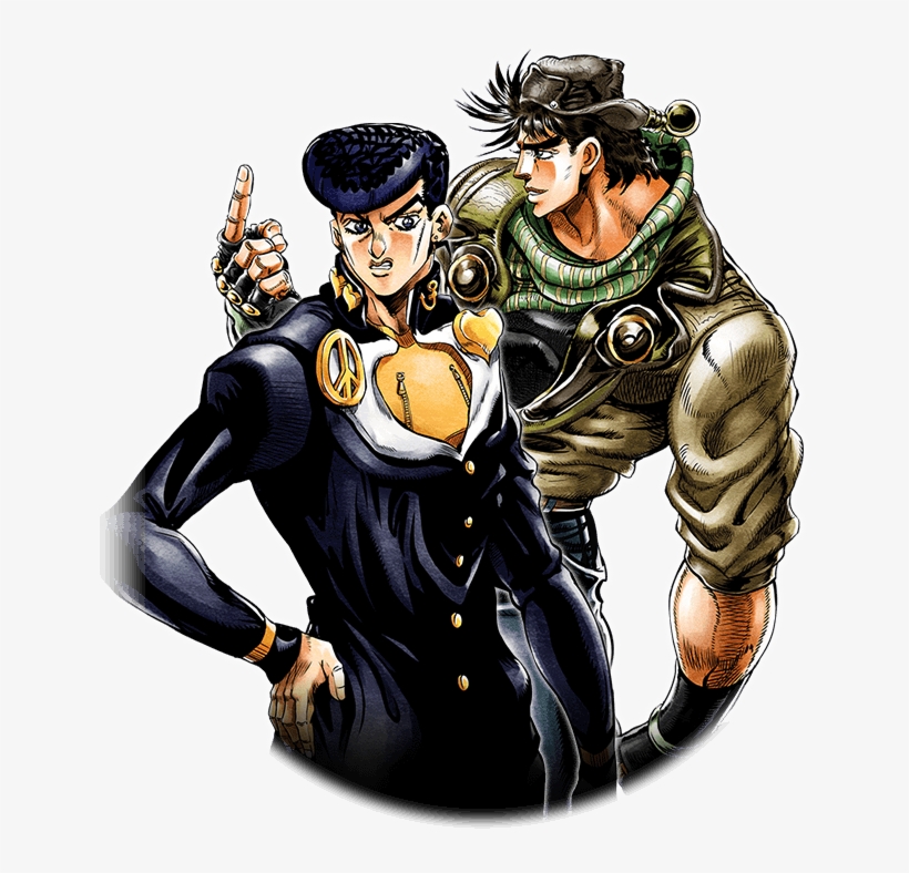 Unit Josuke Higashikata And Joseph Joestar - Joseph Joestar Josuke Higashikata, transparent png #1510854