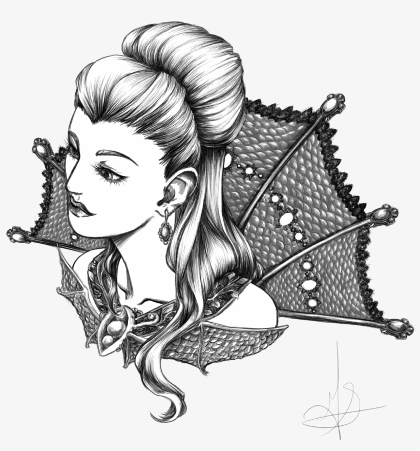 “ Shade With Just The Ballpoint Pen Brush I Said It - Watercolor Painting, transparent png #1511001