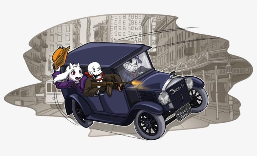 Undertale Персонажи, - Antique Car, transparent png #1511100
