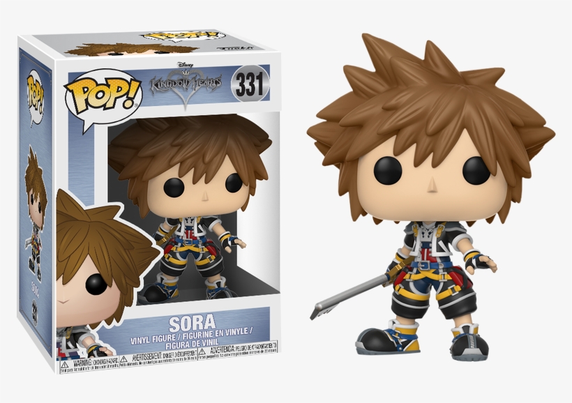 Sora Funko Pop Vinyl Figure - Funko Pop Sora Kingdom Hearts, transparent png #1511179