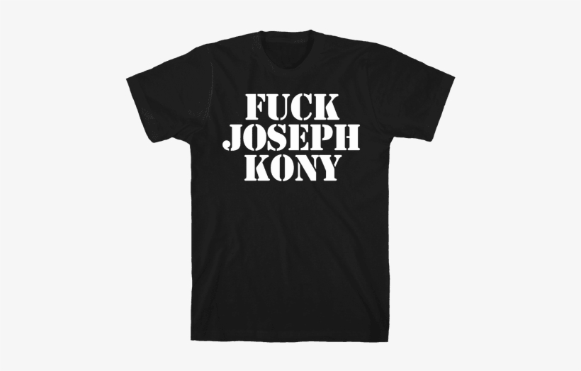 F*** Joseph Kony Mens T-shirt - Guinness Brewery, transparent png #1511333