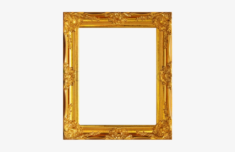 Golden Frame Free Png Image - Classical Art Frames, transparent png #1511356
