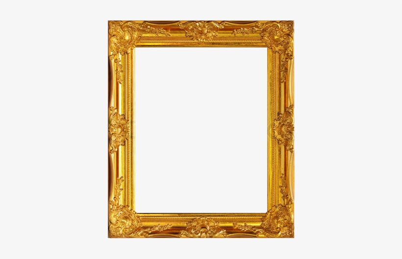 Golden Frame Free Png Image - Classical Art Frames, transparent png #1511356