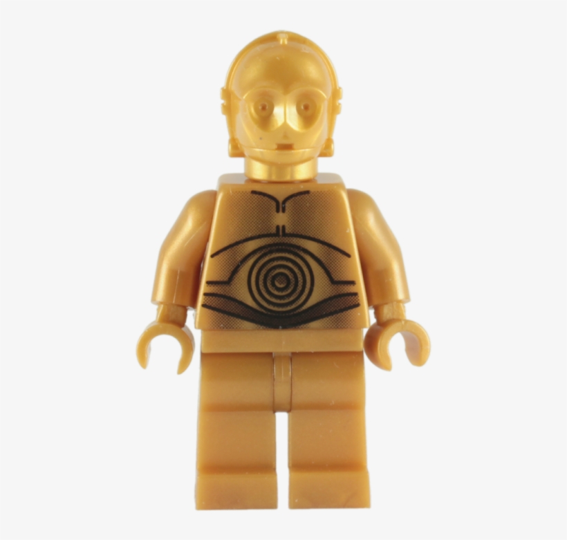 Lego C-3po Minifigure - Lego Star Wars: C-3po Minifigure, transparent png #1511387