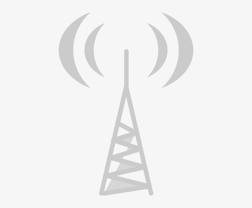 Radio Tower Black, transparent png #1511501