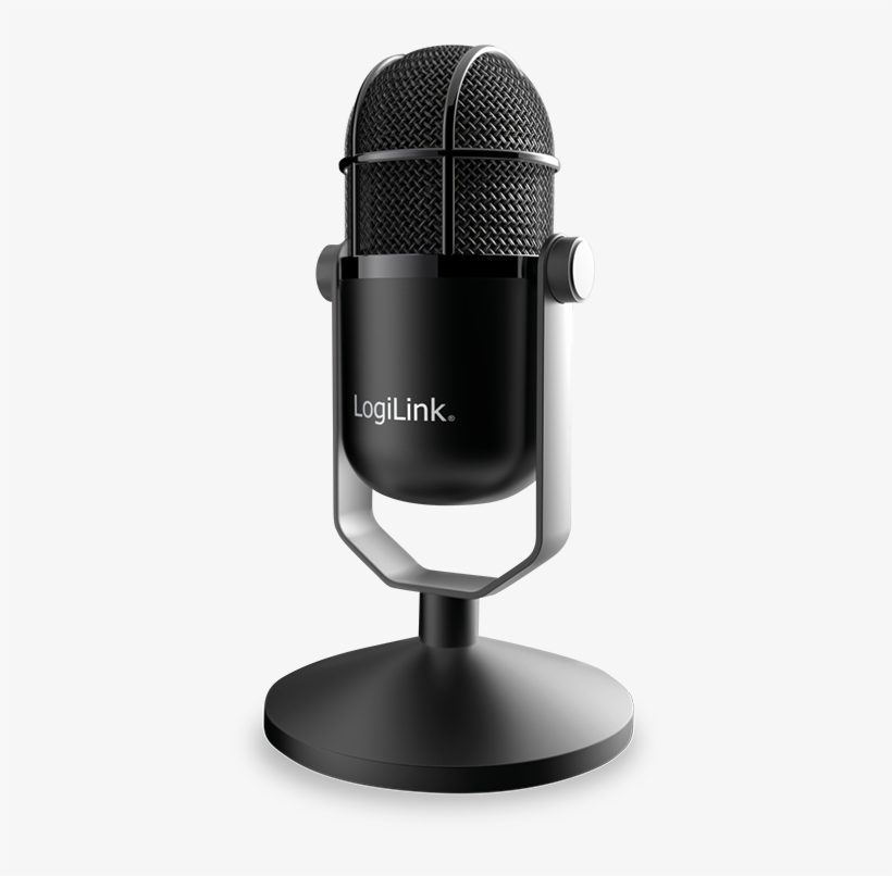 Product Image (png) - Logilink Hs0048 Schwarz Studio-mikrofon Verkabelt, transparent png #1511694