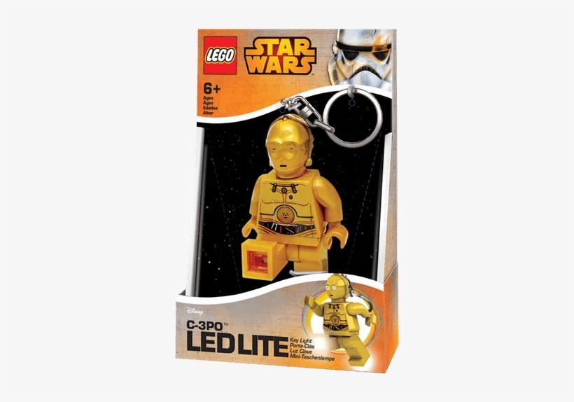 Lego Star Wars C-3p0 Key Light, transparent png #1511697