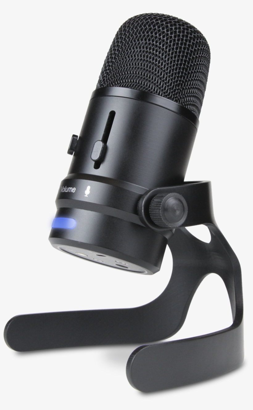 Svg Rainier Usb Professional Recording Mic Hires Photo - Maroo Rainier Pro Microphone Black - Cyber Acoustics, transparent png #1511740