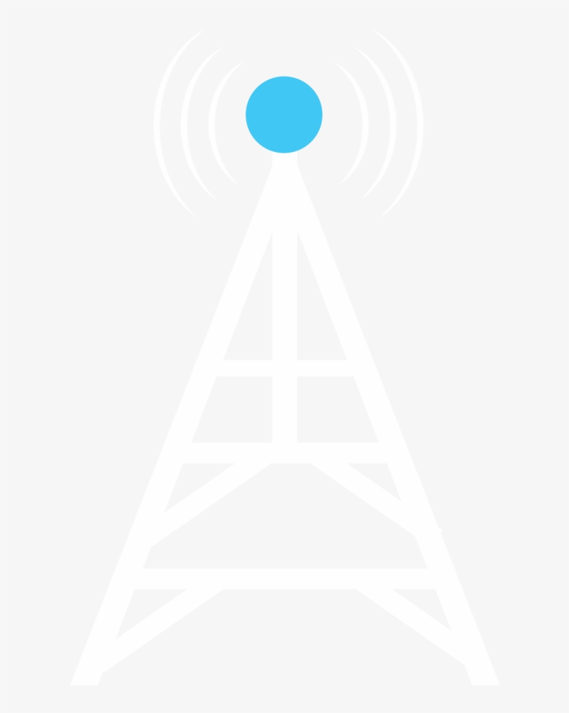 Radio Tower Epitting Signal - Tower, transparent png #1511748