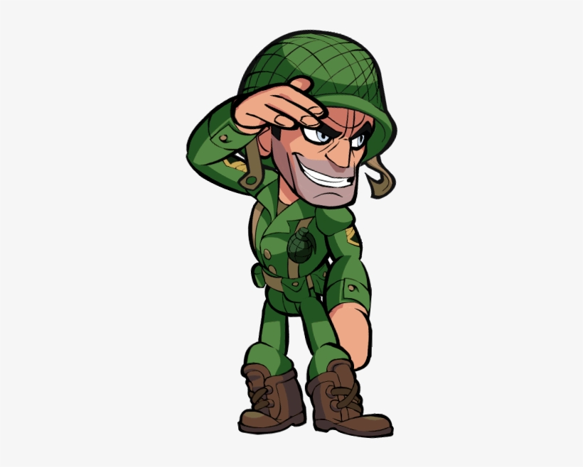 17 May - Brawlhalla Salute Taunt, transparent png #1512023