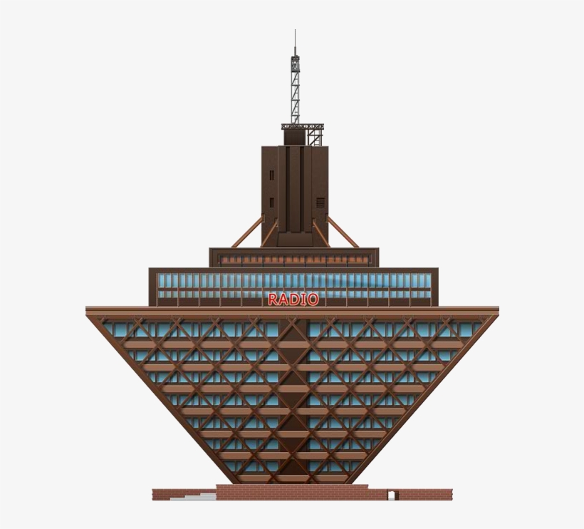Slovak Radio Hq - Architecture, transparent png #1512091