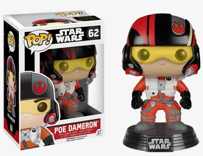 Poe - Funko Pop Star Wars Poe Dameron, transparent png #1512276