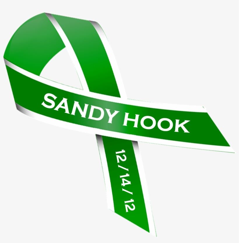 Sandy Hook Gold Ribbon Night Sky Background - Sandy Hook Shooting Symbol, transparent png #1512453