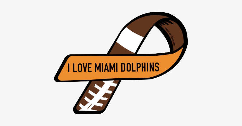 I Love Miami Dolphins - Support Type 1 Diabetes, transparent png #1512673