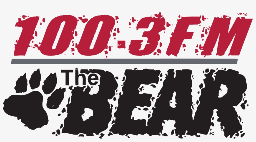 And Bear Newlogo - 100.3 The Bear, transparent png #1512750