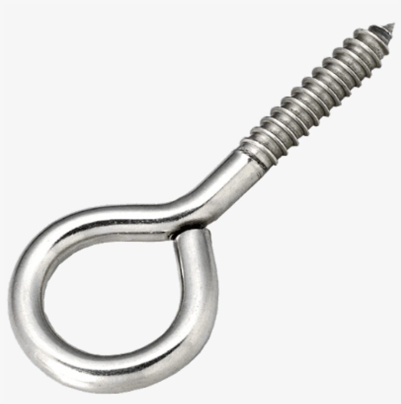 Eye Hook - Eye Hook Screws, transparent png #1512783