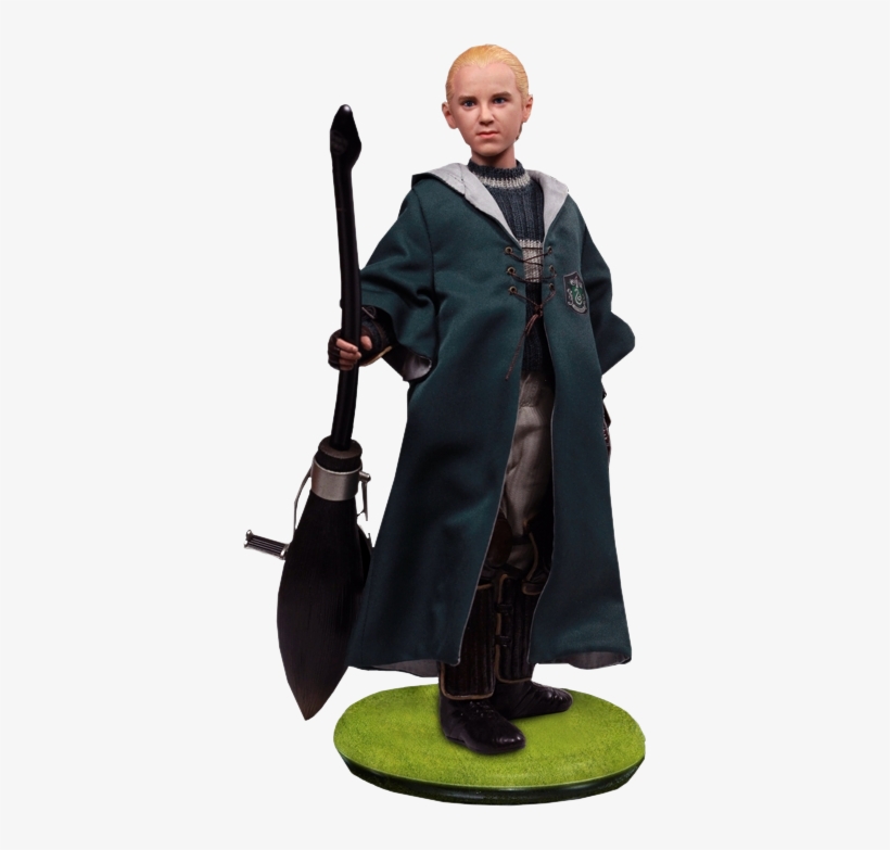 Draco Malfoy Quidditch Version Sixth Scale Figure - Harry Potter - Draco Malfoy Quidditch 1:6 Scale Action, transparent png #1512923