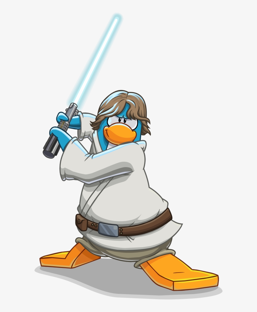Luke Skywalker - Star Wars Penguin Club, transparent png #1512952