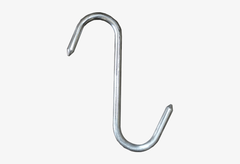 Small Stainless Steel “s” Hook - Steel, transparent png #1513151