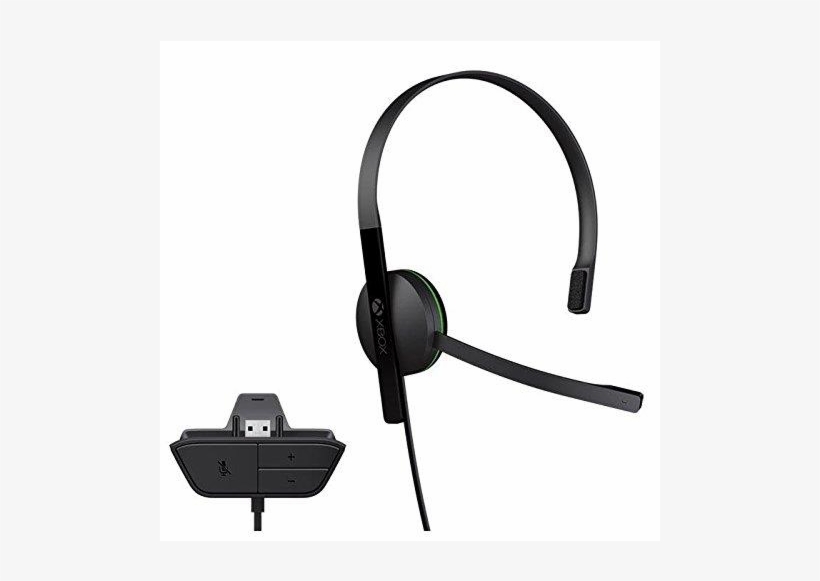 Ended - Microsoft Official Xbox One Chat Headset (xbox One), transparent png #1513351