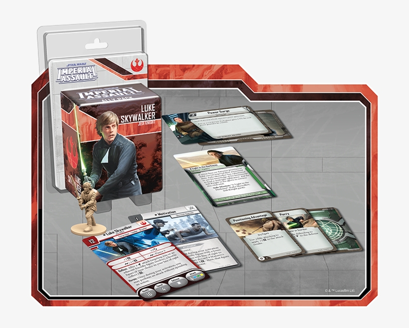 Star Wars - - Imperial Assault Luke Skywalker Jedi, transparent png #1513549