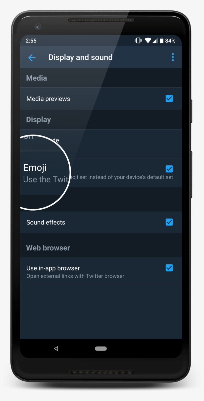 Twitter Twemoji Turn Off - Twitter, transparent png #1513571