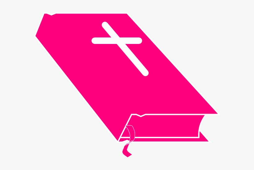 Pink Bible Clip Art, transparent png #1513649