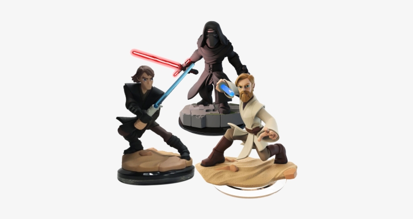 Pack Disney Infinity Star Wars Figures - Disney Infinity Star Wars, transparent png #1513667