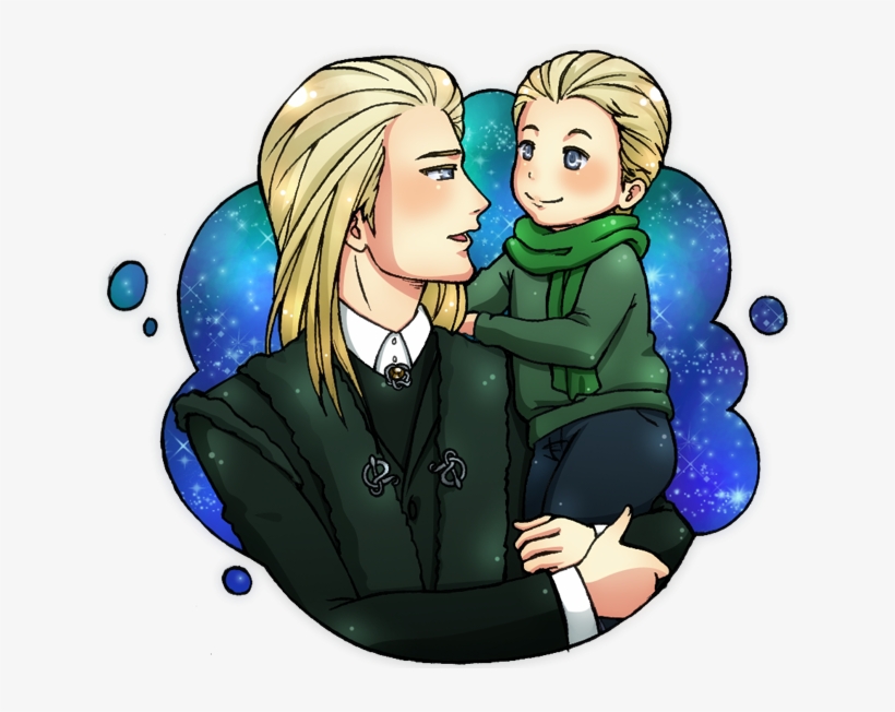 Lucius And Draco Malfoy Lucius Malfoy And Draco Malfoy Fanart Free Transparent Png Download Pngkey
