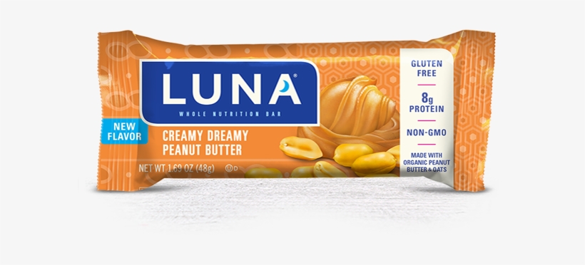 Creamy Dreamy Peanut Butter Packaging - Luna Sea Salt Caramel, transparent png #1514317