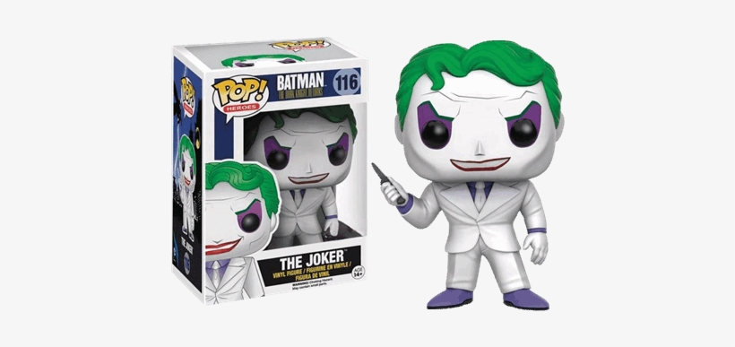 The Dark Knight Rises - Funko Pop Joker Dark Knight Returns, transparent png #1514395