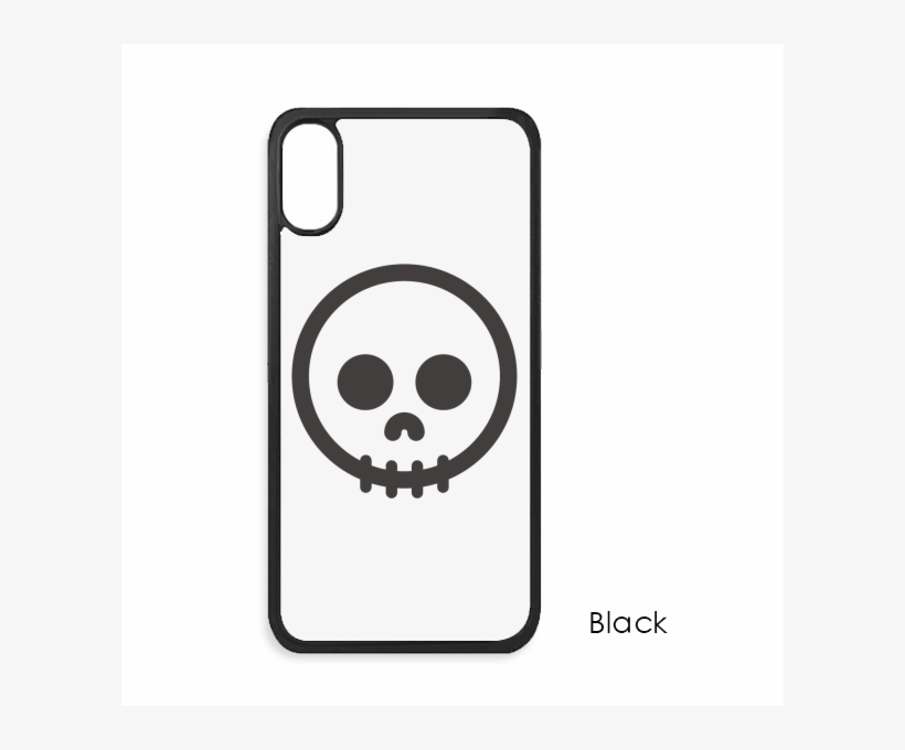 Circle Skeleton Chat Emoji For Iphone X Cases Phonecase - Mobile Phone Case, transparent png #1514442