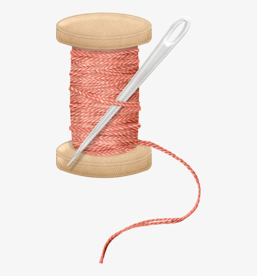 Craft Clipart Needle Thread - Hilos Y Agujas Png, transparent png #1514584