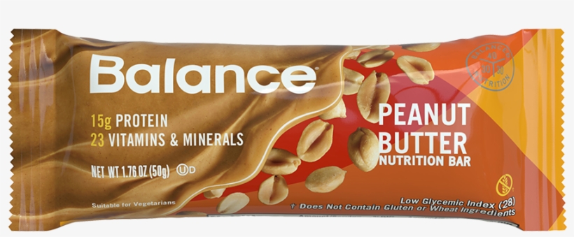 Peanut Butter Balance Bar® - Balance Bar Peanut Butter, transparent png #1514761